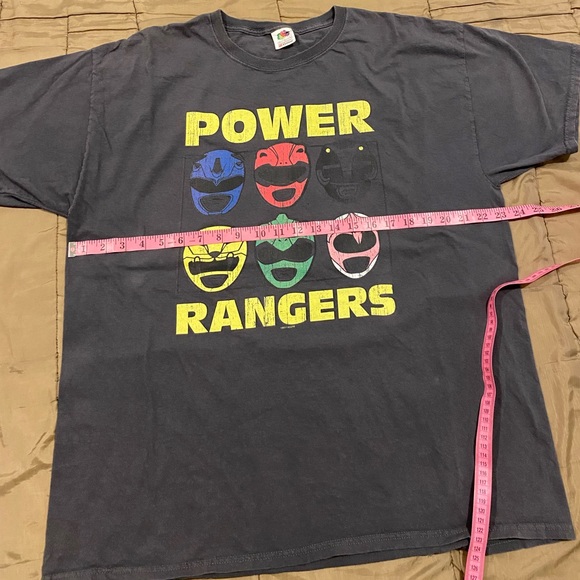 2017 Gray Power Rangers Helmet Shirt - Picture 6 of 7
